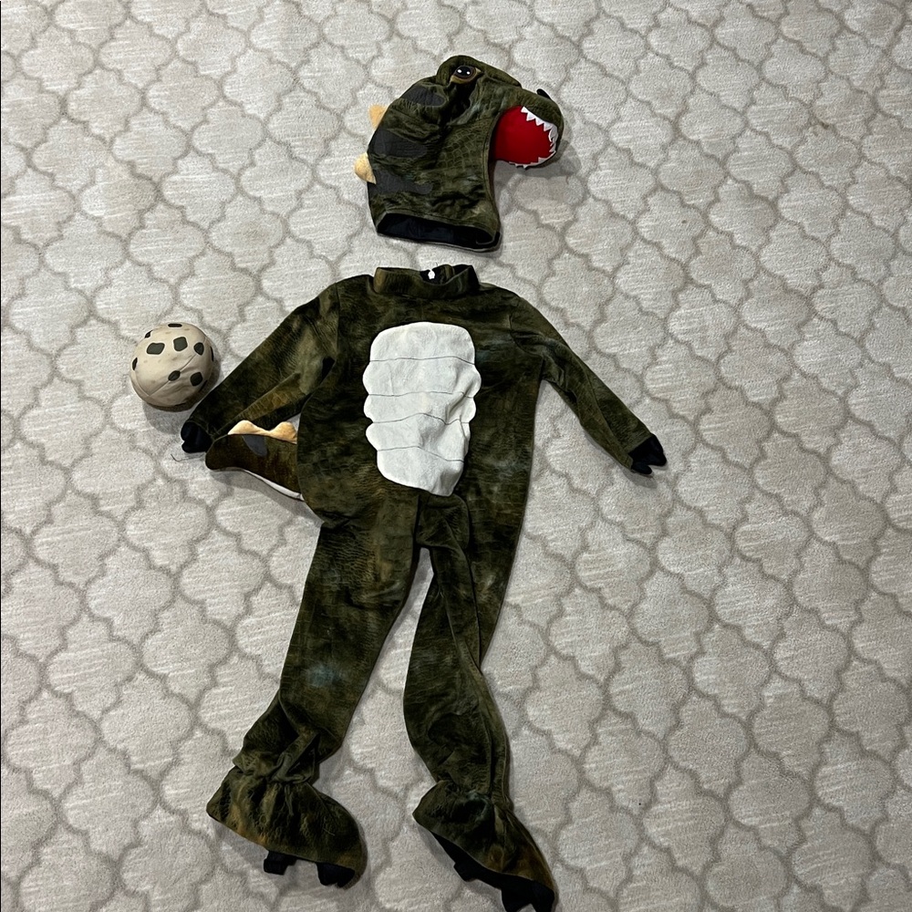 Kids Dinosaur Costume with Hood spooktacular creations with egg 3T